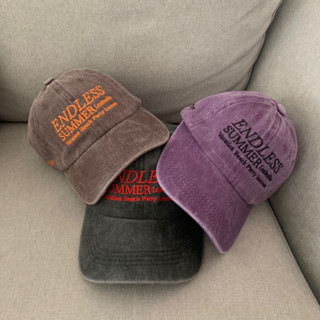 (ส่วนลดหน้าแอพหาไม่เจอทักแชทนะคะ🥰) ENDLESS SUMMER cap - leaf…