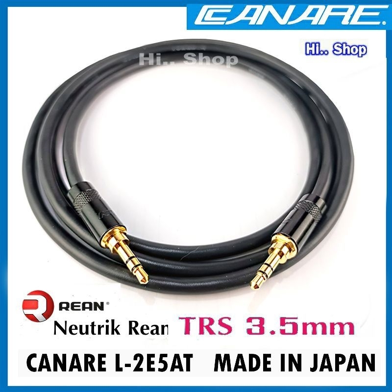 Canare L-2E5AT AUX 3.5 to 3.5 หัวแจ็ค 3.5 NEUTRIK/REAN