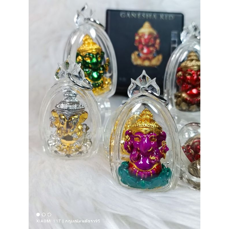 พระพิฆเนศน้อย เบญจา GANESHA KID Queridax BENJA พระพิฆเนศ ‼️ภาพถ่ายจากองค์จริงลูกค้ากดดูภาพเลือกเลขได้ มีแบบเลี่ยมด้วยคะ
