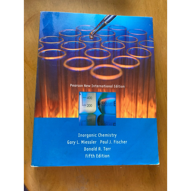 Textbook: Inorganic Chemistry : Pearson New International Edition (5th Edition)