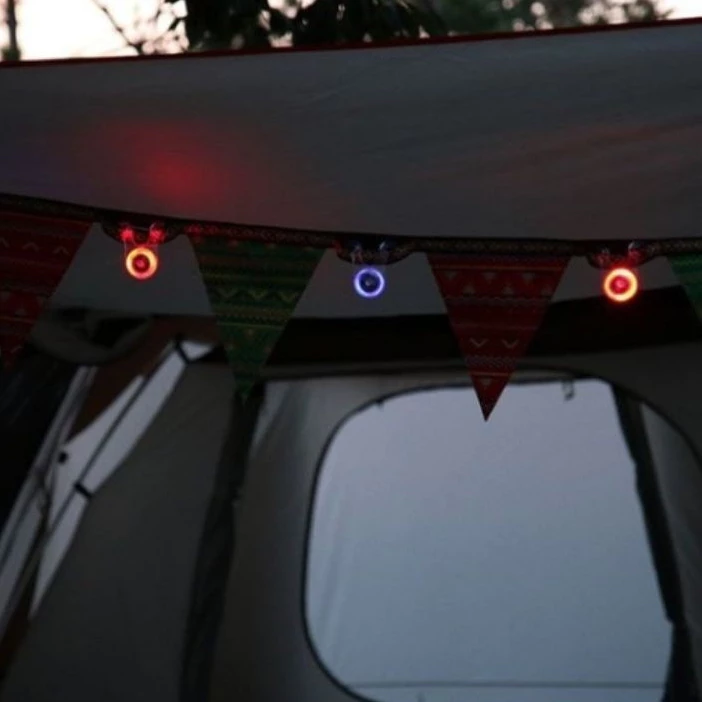 ไฟประดับเต็นท์ ไฟเชือกสมอ ตกแต่ง LED ไฟติดเชือกเต็นท์ กันสะดุด thumbnail 6
