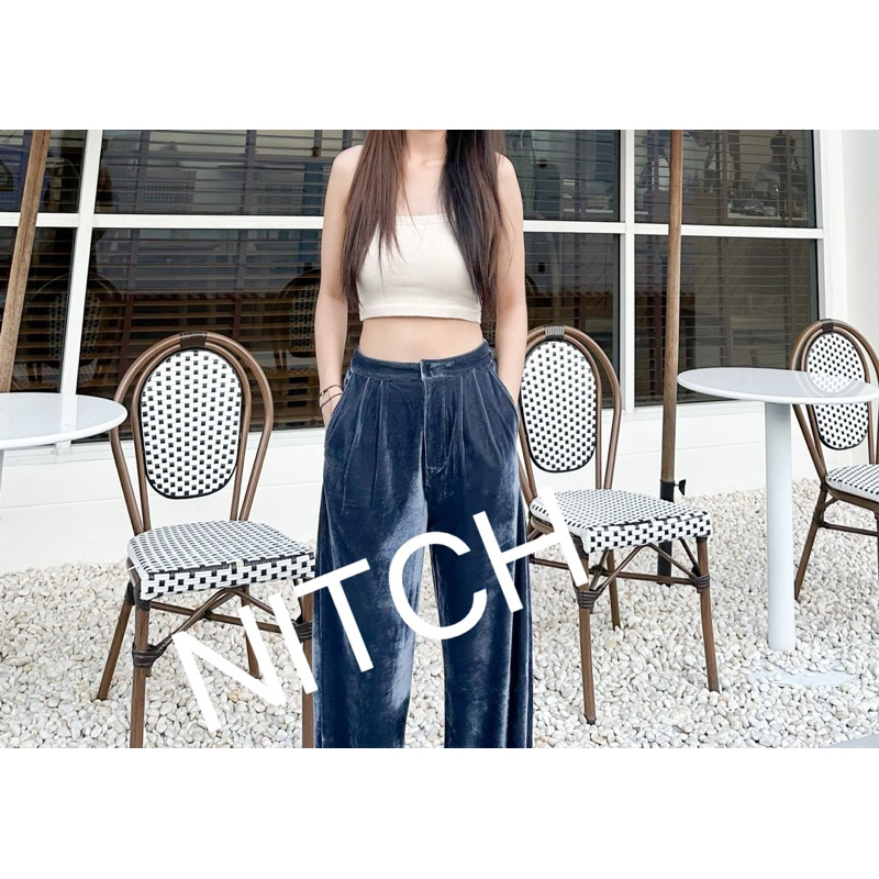 NICH - Velvet Pants -