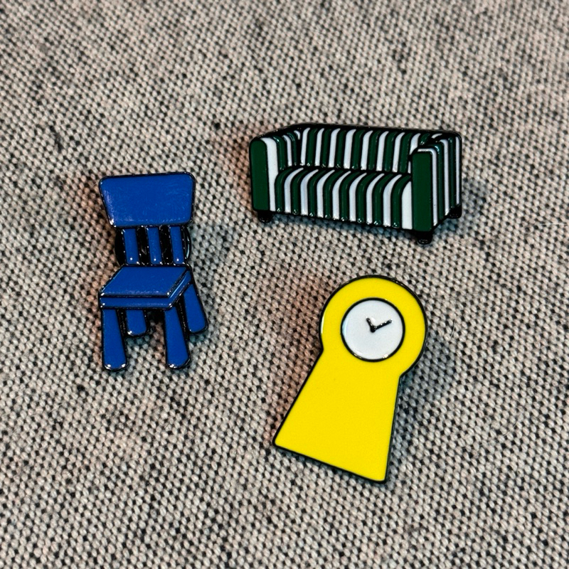【NEW】 เข็ดกัด / พิน / Pin / Badge แบรนด์ IKEA (Sukhumvit Limited)