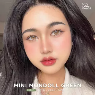 🔥คอนแทคเลนส์ ✨ขนาดมินิ✨ Mini Mondoll (kittykawaii) ✨ สี : Brown / Gray / Green