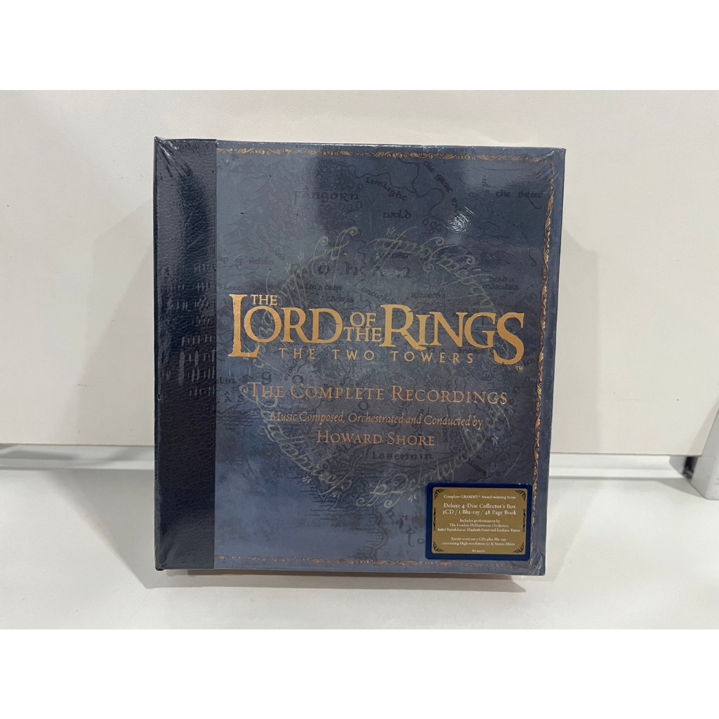 3 CD + 1 Blu-ray  MUSIC ซีดีเพลงสากล  THE LORD OF THE RINGS THE COMPLETE RECORDING HOWARD SHORE   (A