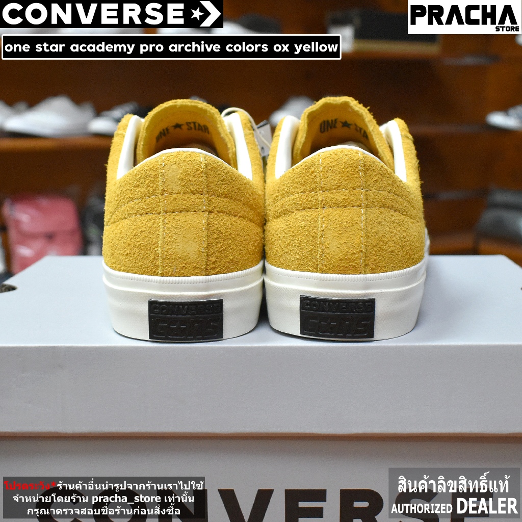 Converse one star academy pro archive colors ox yellow ลิขสิทธิ์แท้ มี ...