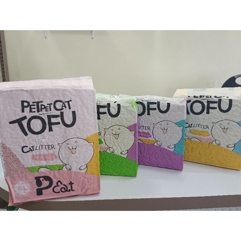 ทรายแมวเต้าหู้ TOFU catlitter