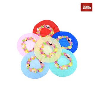 หมวกอาบน้ำ 🚿 ลายการ์ตูน Tsum Tsum ลิขสิทธิ์แท้ คลุมผม #01