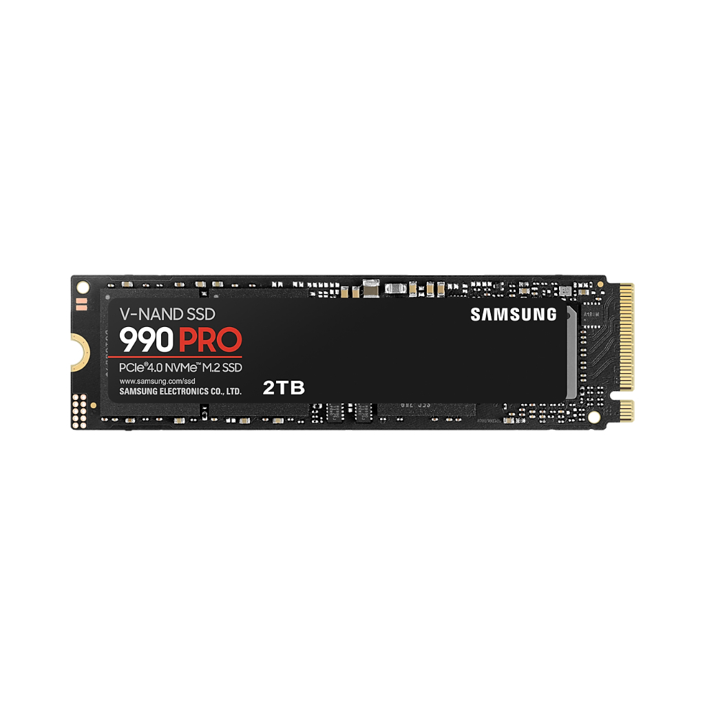 SAMSUNG 990 PRO SSD M.2 7,450 / 6,900 MB/s ความจุ 2TB : 5Y (990 PRO / MZ-V9P2T0BW)