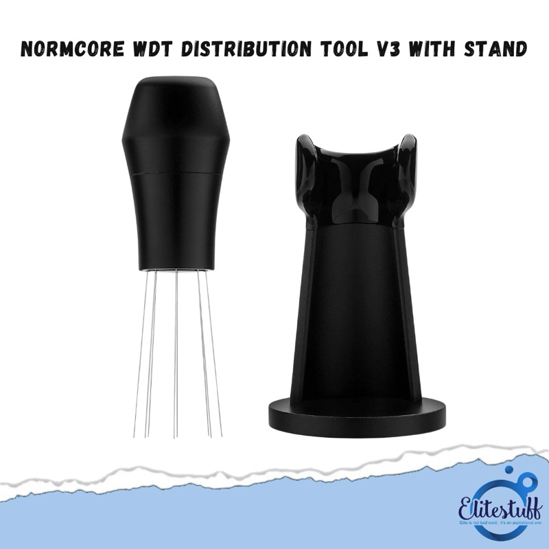 Normcore / WDT Distribution Tool V.3 With Stand เข็มเกลี่ยผงกาแฟ V.3 พร้อมแท่นวาง