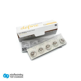 Acuvue คอนแทคเลนส์สี Radiant Bright รุ่น 1-Day Acuvue Define (กล่องละ 30 ชิ้น) เบอร์ตา 0.00 ถึง -9.00