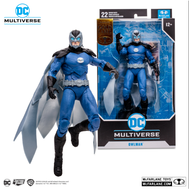 McFarlane Toys 7" : 17112 OWLMAN (FOREVER EVIL)(GOLD LABEL)