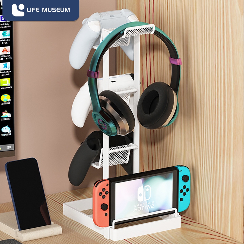 ที่ยึดคอนโทรลเลอร์เกม PS, ที่เก็บหูฟัง, ใช้สำหรับคอนโทรลเลอร์เกมคอนโซลและที่เก็บหูฟัง, ที่ยึดหูฟังคอนโซลเกม