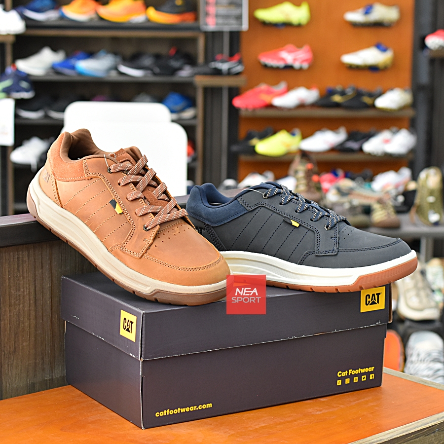 [ลด30% เก็บโค้ด 2509FASHDD] CAT CATERPILLAR APA CUSH Sneaker รองเท้าหนัง Full Grain