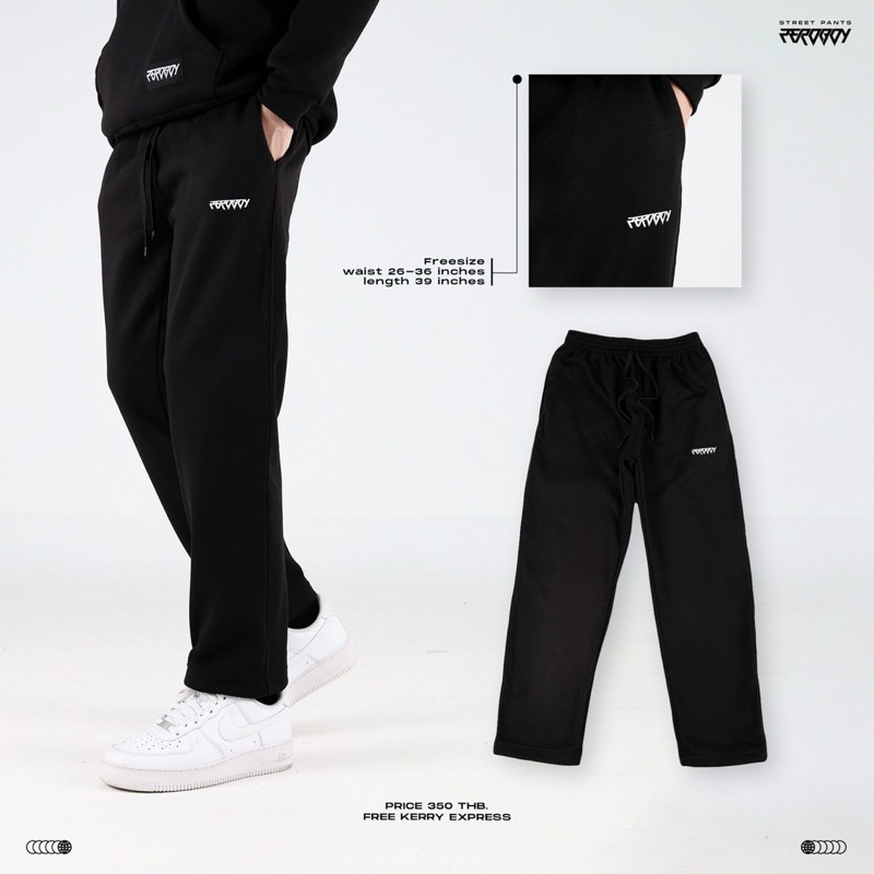 ZEROBOY - “กางเกงขายาว Zeroboy ผ้าสำลี”