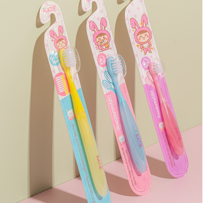 T400 แปรงสีฟันเด็ก งอได้ 360 องศา และ ยาสีฟันเด็ก ออร์แกนิคชนิดเจล 🌈 KATIE (เคที่)