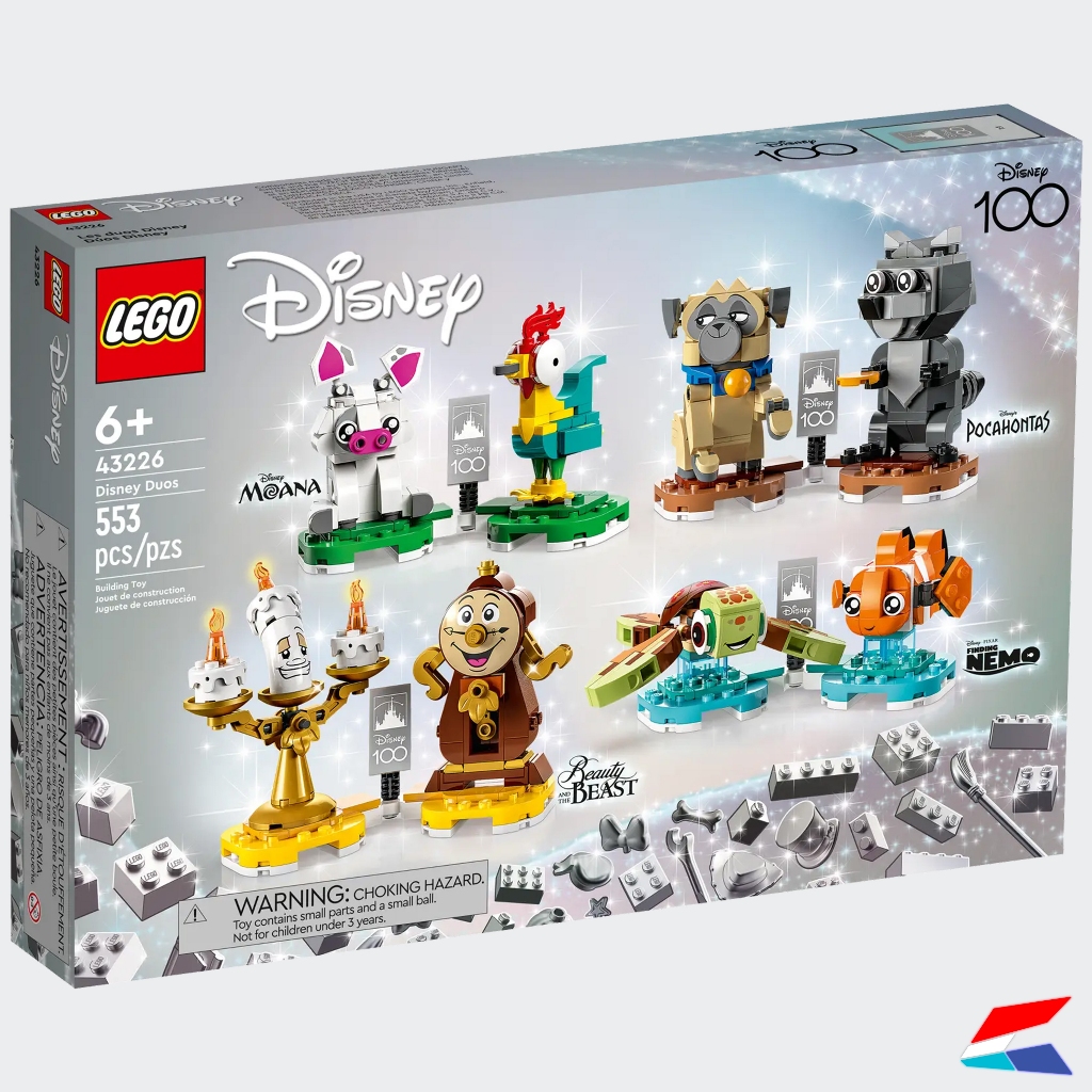 LEGO Disney 43226 Disney Duos ของแท้