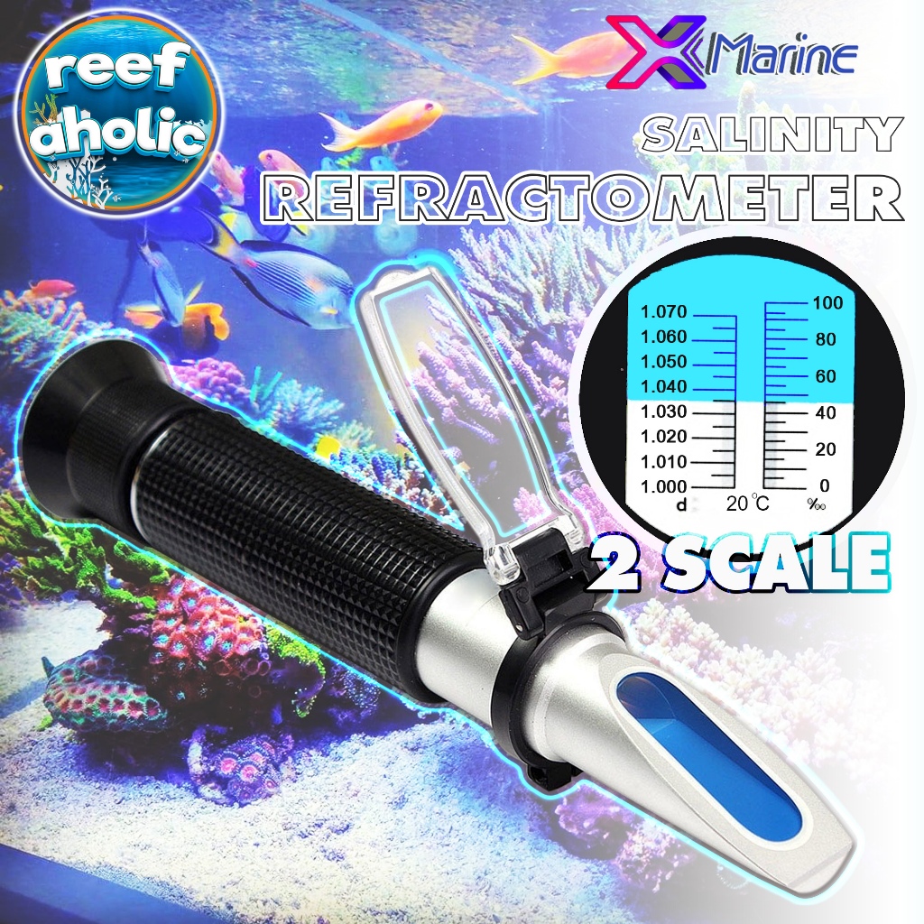 X-Marine กล้องวัดความเค็ม Refractometer ควรมีติดตู้ไว้อีกสักอันนะ ด้วยความปราถนาดี บางทีก็ร้อนเงิน