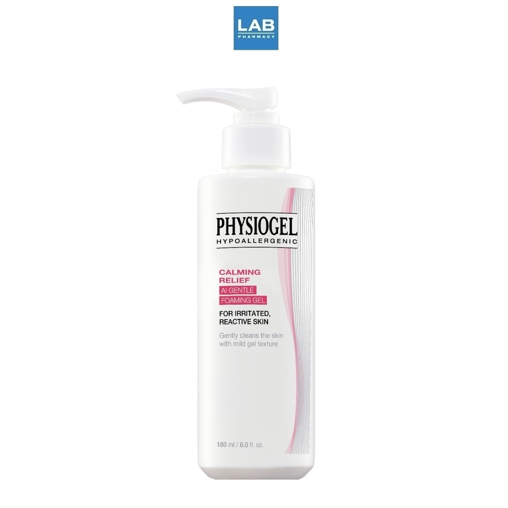 Physiogel Ai Gentle Foaming Gel 180 ml. - ฟิสิโอเจล เอไอ เจนเทิล โฟมมิ่ง เจล ผลิตภัณฑ์ทำความสะอาดผิวหน้า 180 มล.