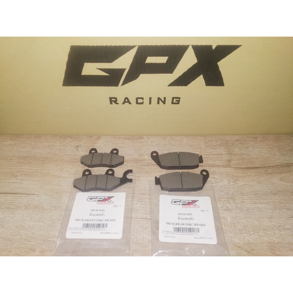 ผ้าเบรค GPX Demon GR 200 R สินค้าใหม่ ของแท้ศูนย์ครับ