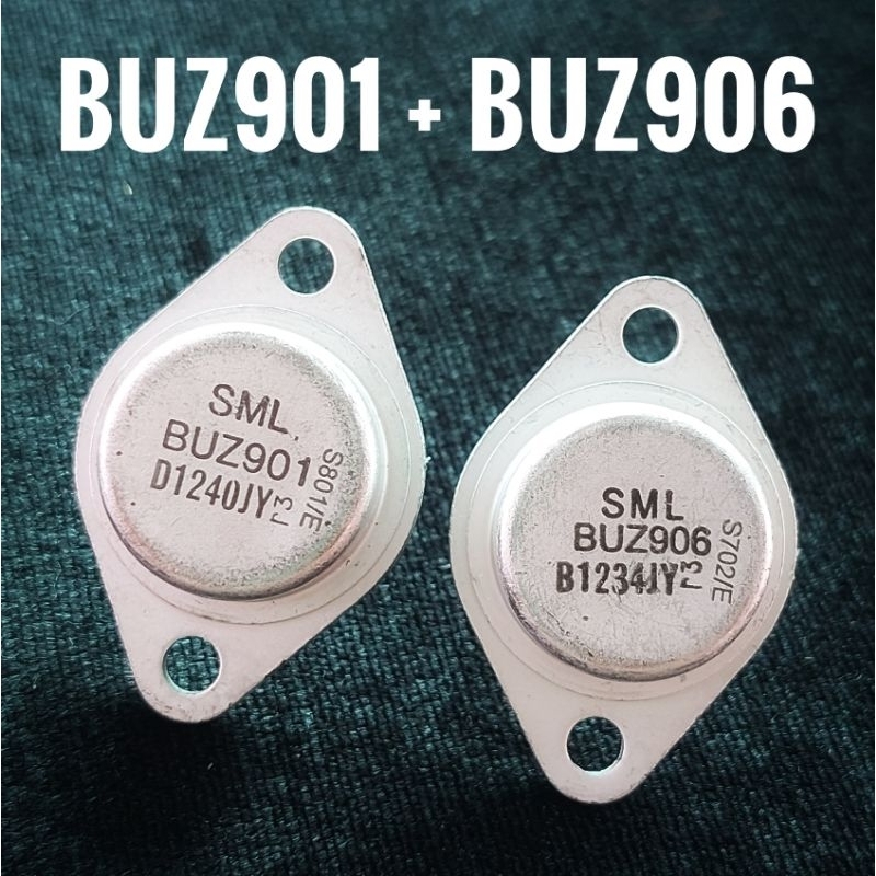 [1คู่] BUZ901 + BUZ906 (จานบิน 2 ขา) อะไหล่อิเล็กทรอนิกส์