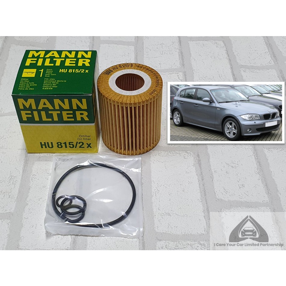 Mann กรองน้ำมันเครื่อง BMW E87 / Oil Filter : HU815/2x