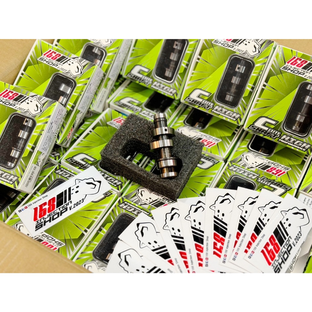แคมแต่ง168 Injection Shop เวฟ125 S-R-Iไฟเลี้ยวบังลม มีตั้งแต่ลูกเดิม-69mm. การันตรีคุณภาพ มีบูทแคม+ส