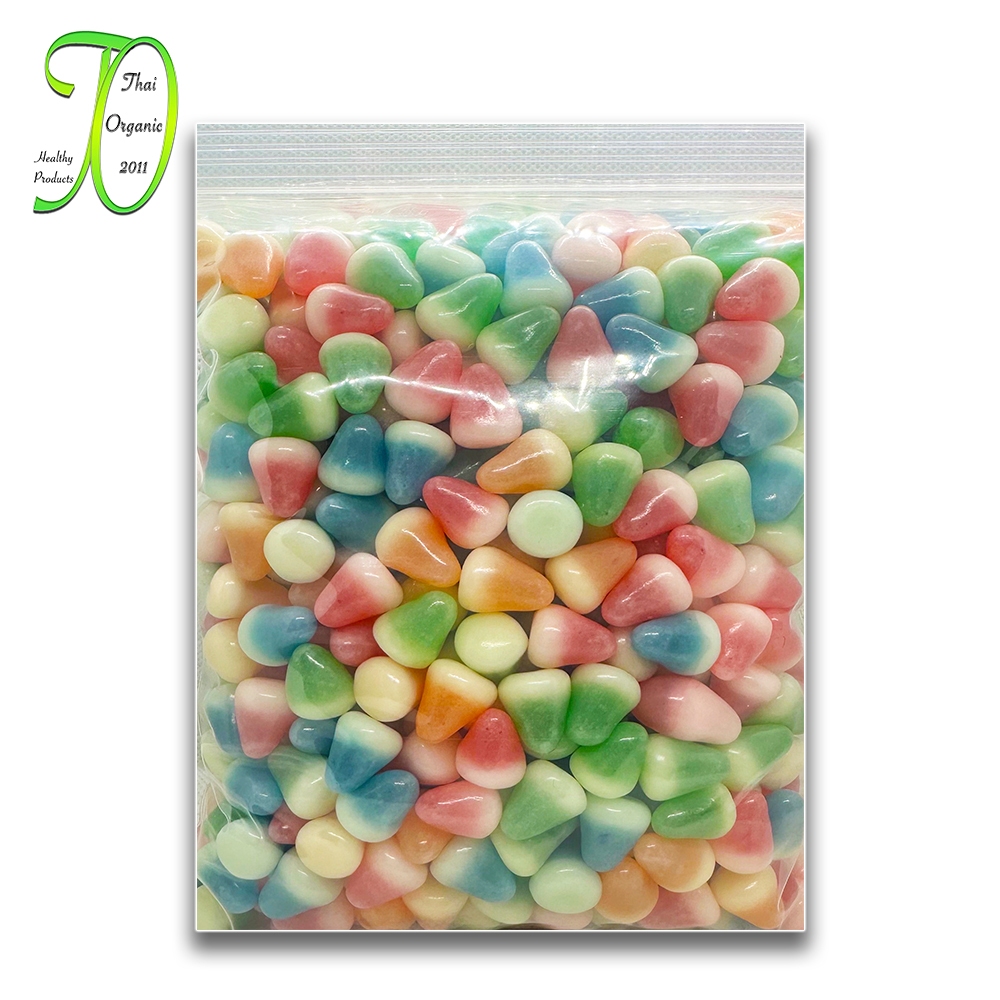 ปีโป้กรอบ รสผลไม้รวม 400 กรัม Candy Gummy Candy 400 g ปีโป้ เยลลี่กรอบ พร้อมทาน กรอบ อร่อย หนึบหนับ