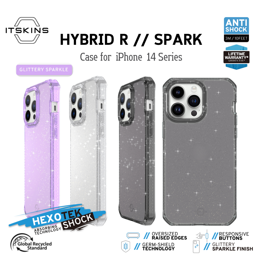 [ 50% OFF ] ITSKINS HYBRID R // SPARK เคสกันกระแทก สำหรับ iPhone 14 Series ( 14/13 / 14 Plus / 14 Pro / 14 Promax)