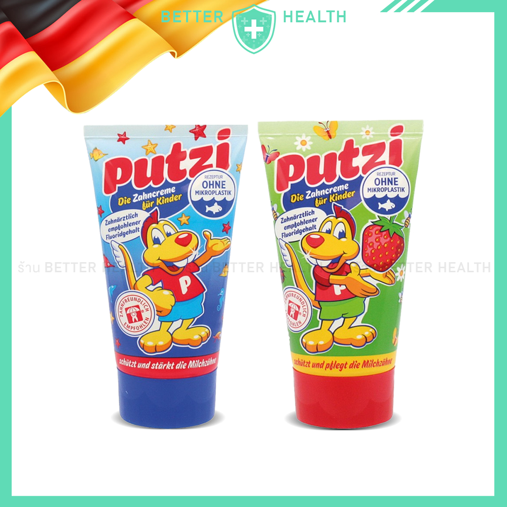 PUTZI Kids Toothpaste Tutti-Frutti + Calcium 50 ml