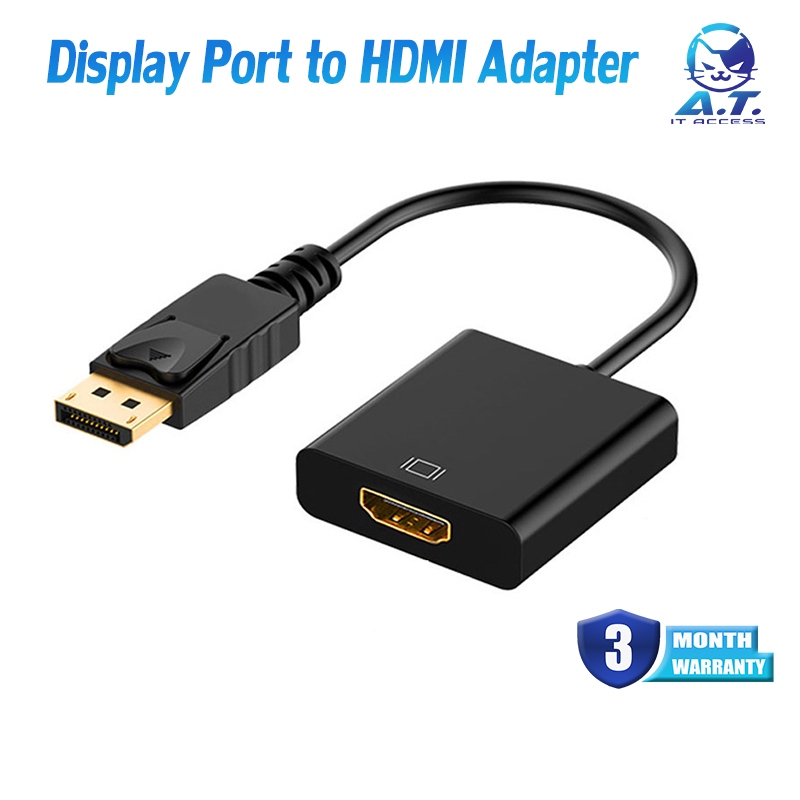 สายแปลง DP Display Port to HDMI Adapter