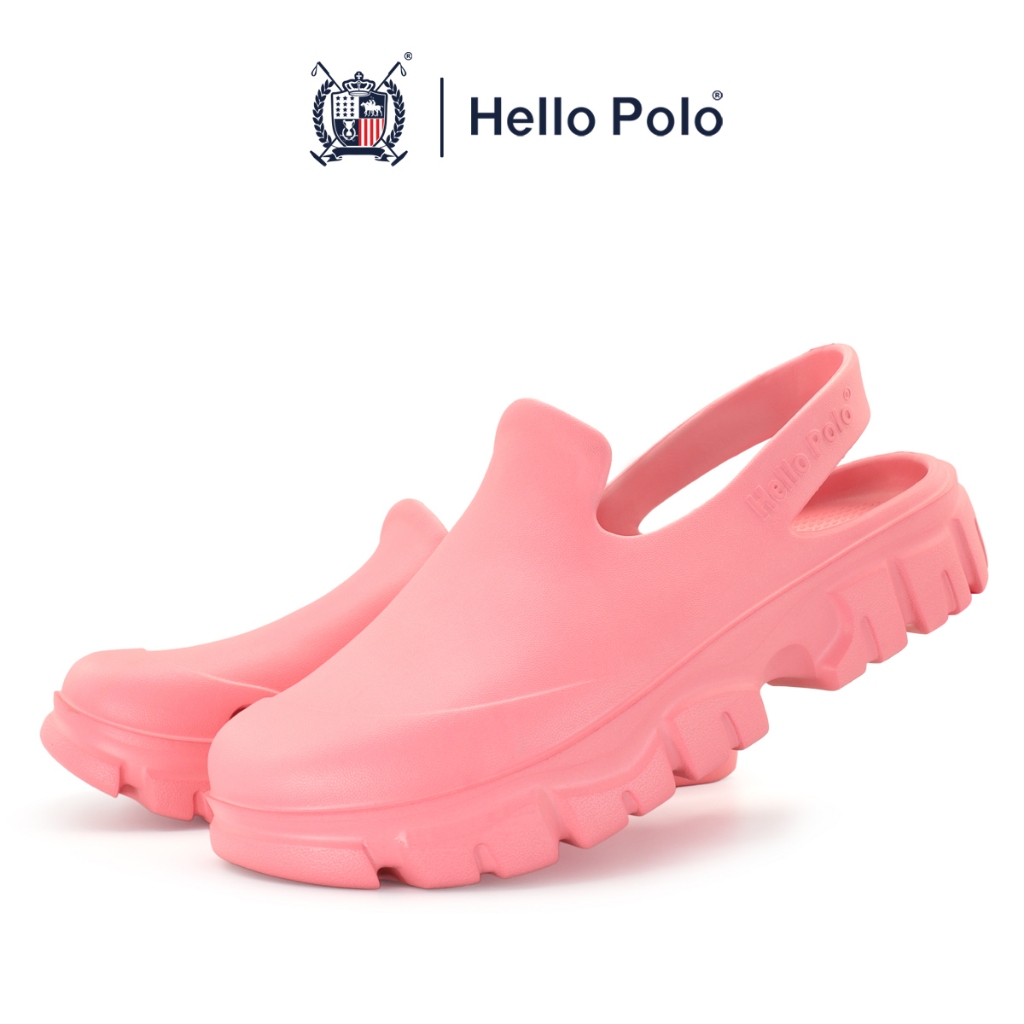 รองเท้ารัดส้น รองเท้าแตะแบบสวม สำหรับทุกเพศทุกวัย Hello Polo รุ่น HP8025
