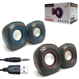 Primaxx WS-SP-2010B Speaker USB ลำโพงต่อคอม