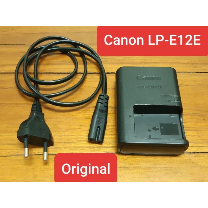 Original Canon LC-E12E for LP-E12 M50 M50II M200 M100 M10 M1 M2 EOS100D ชาร์จแคนนอนของแท้