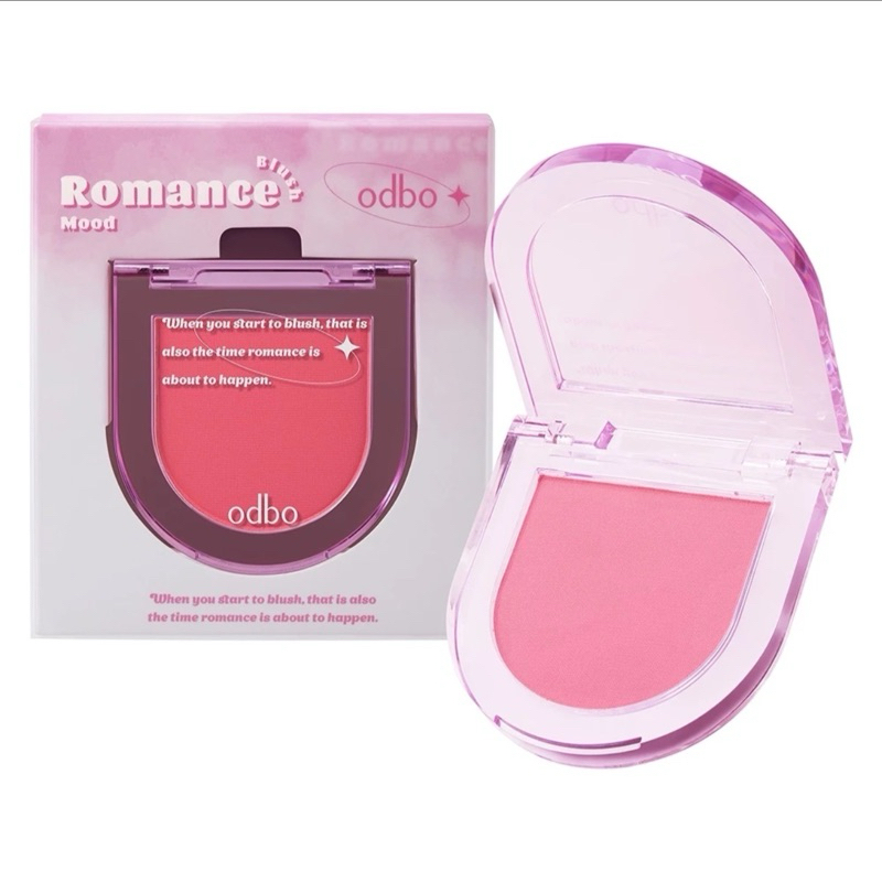 :: OD1319 :: ODBO Romance Mood Blush โอดีบีโอ โรแมนซ์ มู้ด บลัช