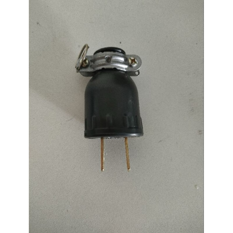 ปลั๊กตัวผู้ ปลั๊กเสียบ ตัวผู้ ยางกลม ขาแบน NNN 16A 250V