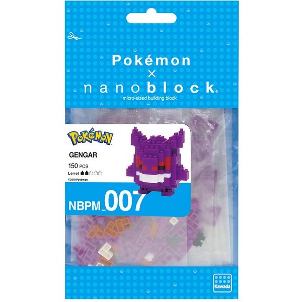 Kawada nanoblock Pokemon NBPM_007 Gangar (Gengar) 4972825146804 (นาโนบล็อค)
