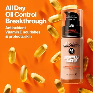 รองพื้นเรฟล่อน REVLON LONGWEAR FOUNDATION NEW รองพื้นกันน้ำ เนื้อเนียน