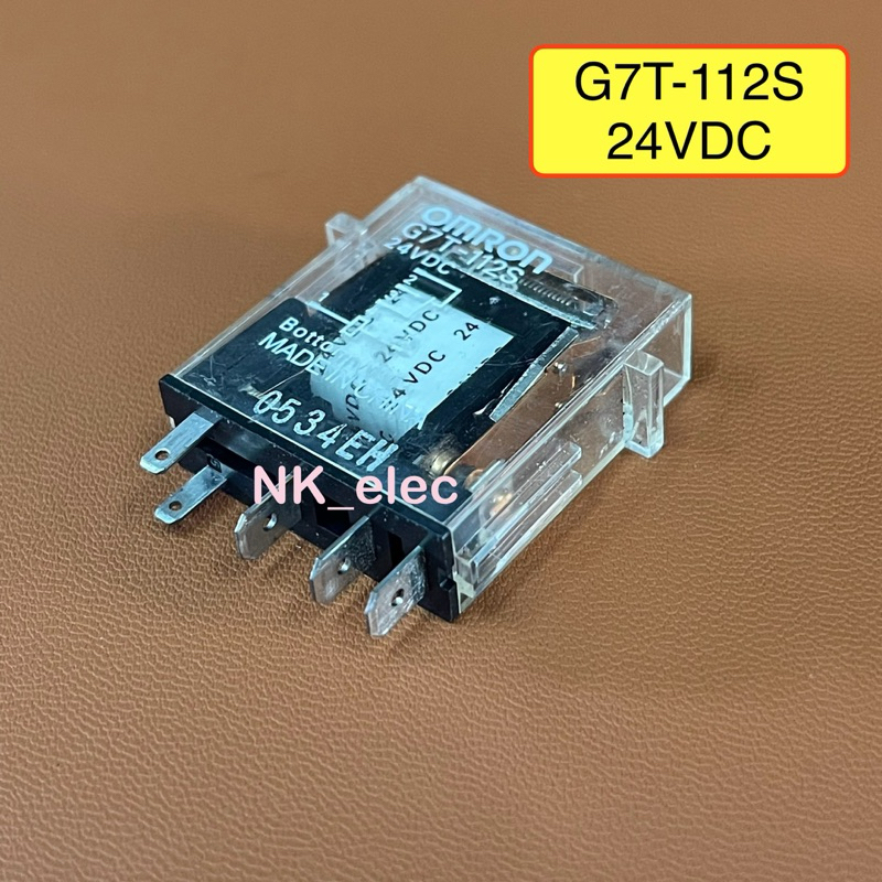 G7T-112S Relay OMRON ไฟ 24VDC 5 ขา มีสินค้า พร้อมส่ง