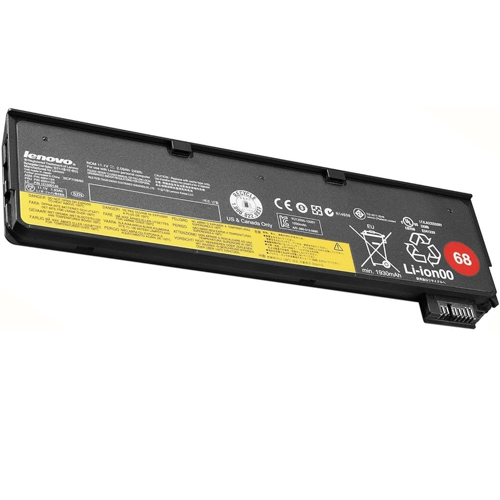 (อ่านก่อนสั่ง) Battery Lenovo ThinkPad 68 (3 cell ) T460 T460p T470p T550 T560 ของแท้