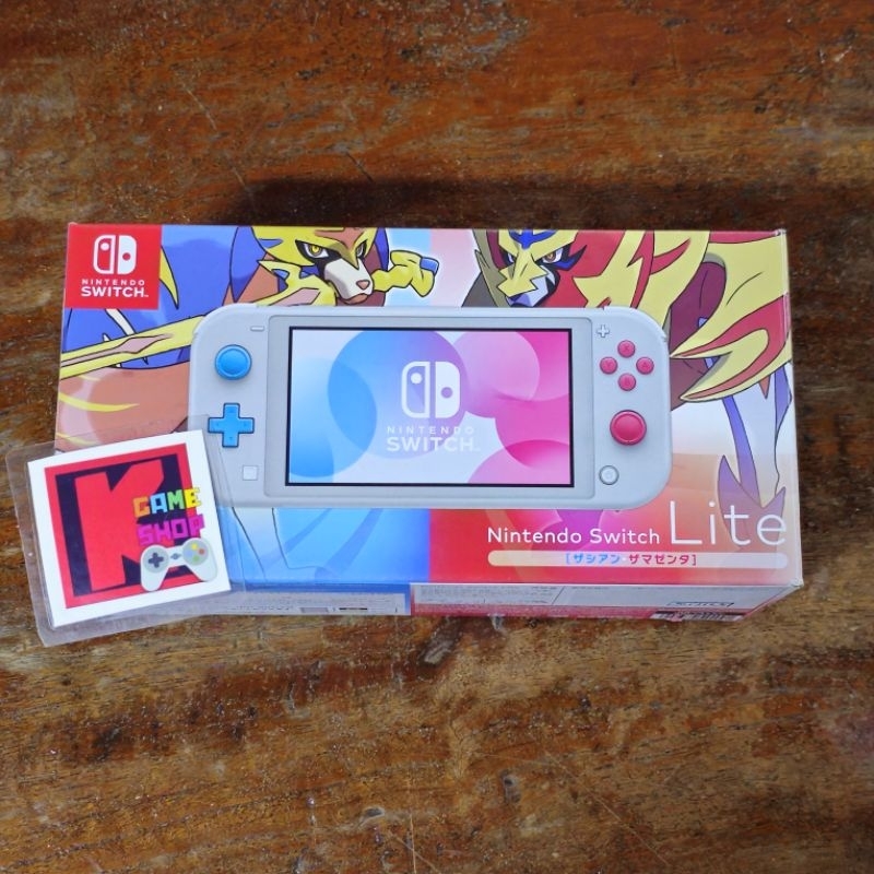 (CFW Atmosphere)Nintendo Switch Lite Pokemon Sword &amp; Shield limited Box set ครบกล่อง มือสอง(USED) เครื่องเล่นเกมส์พกพา