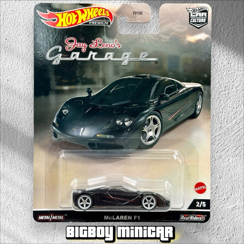 Hot Wheels Premium - McLAREN F1 ล้อยาง
