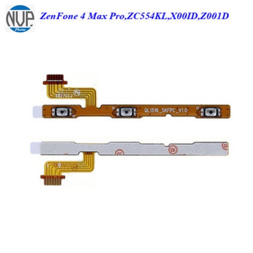 สายแพรชุด ปิด-เปิดเครื่อง Pwr.On-Off+Vol. Asus ZenFone 4 Max Pro,ZC554KL,X00ID,Z001D ZenFone Max(M1)