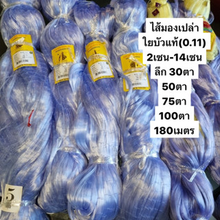 มองใยบัวแท้ (เอ็น0.11) ขนาด (2เซน-14เซน) ลึก 30/50/75/100ตา …