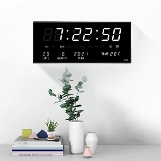 นาฬิกาดิจิตอล LED รุ่นJH-3615 แขวนติดผนัง Number ClockLED ขนาด 36x15x3CM พร้อมส่งฟรีหัวชาทและอะแดปเตอร์