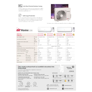 Hitachi แอร์ติดผนัง เบอร์5 รุ่น Fixed Speed ( Non inverter ) แอร์ ฮิตาชิ