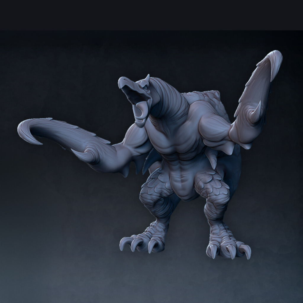 Hook Horror - Monstrosity Hook Horror / 3D printed miniature RPM