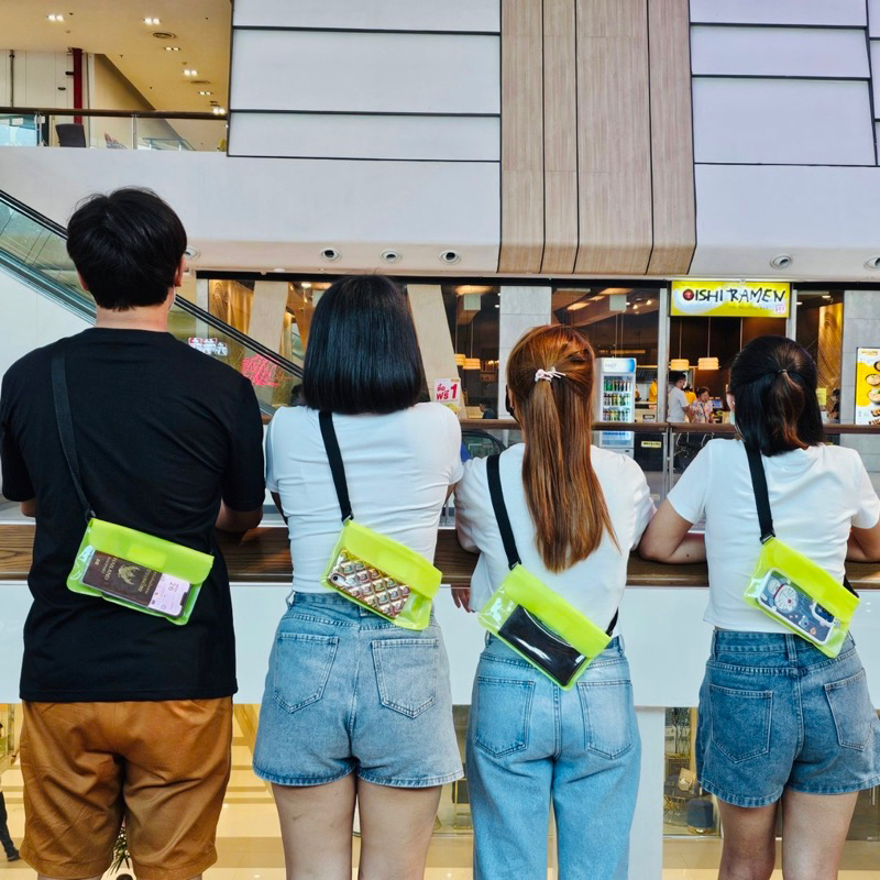 พร้อมส่ง🔥กระเป๋ากันน้ำคาดอก ซองใส่โทรศัพท์กันน้ำ  ซองพลาสติกกันน้ำ แบบคาดอก คาดเอว - รูปที่ 3