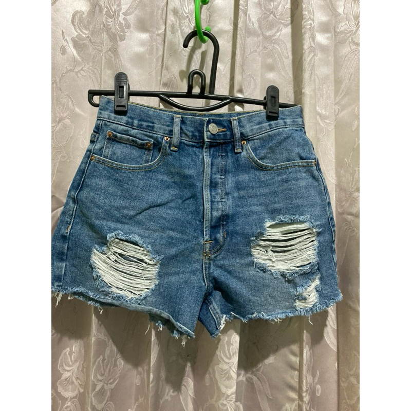 กางเกงยีนส์ ขาสั้น งานป้าย  PACSUN