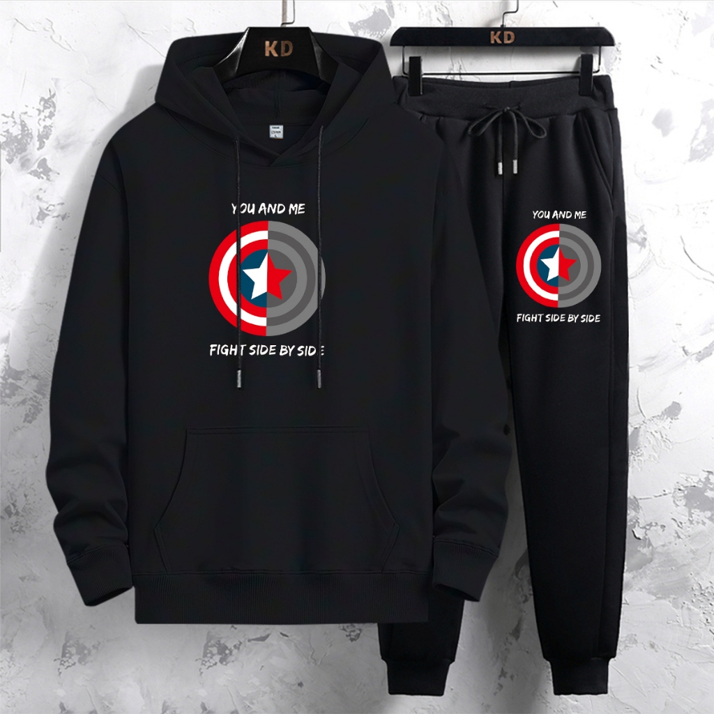 #L469+CKH469ชุดเซ็ทเสื้อฮู้ด+กางเกงขายาว.ลายแฟชั่นสวยน่ารัก มีหลายสีหลายไซส์เลือกได้ (S-3XL）